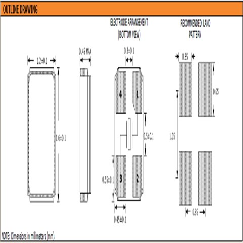 Suntsu晶振,進口石英晶體,SXT114晶振