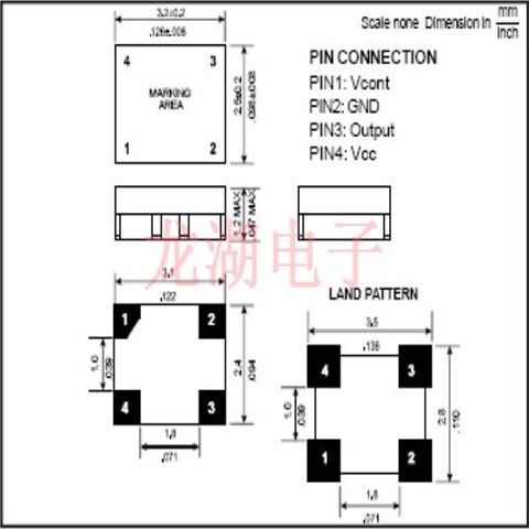 盧柏進口晶振,RTVS-104溫補晶振,RTVS-104FF124C-S-26.000振蕩器