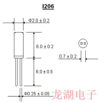 ITTI高性能晶振,I206數(shù)碼相機晶振,I206-32.768KHz-12.5晶振