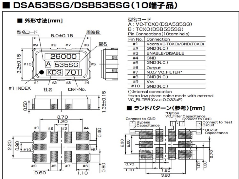 DSA535SG，DSB535SG.5032十腳
